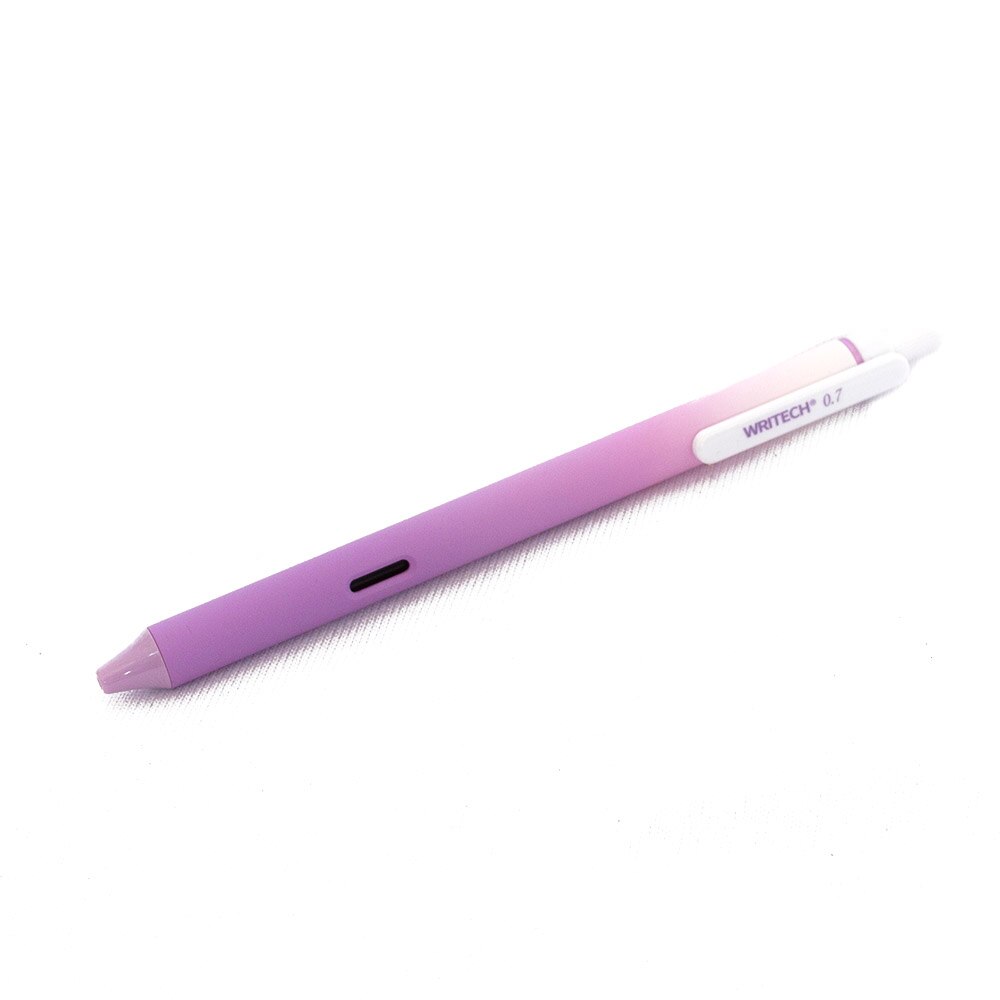 Writech, Pens, Art & School, Ombre, Retractable, 0.7mm, Gel, 834486, Purple